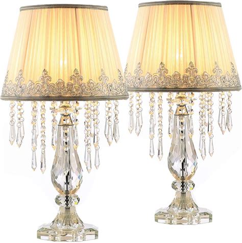 gorgeous chandelier crystal table lamps